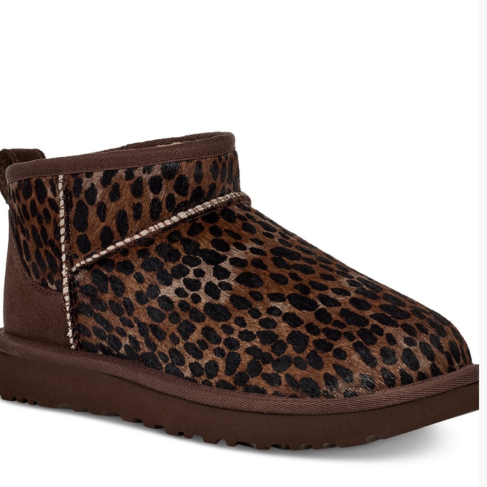 UGG Classic Ultra Mini Caspian Boots with Exotic Patterns